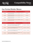 Avantco_Gas Vertical Broiler Motors _Compatibilty Buying Guide Avantco_Gas Vertical Broiler Motors _Compatibilty Buying Guide
