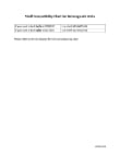 Shelf Compatibility Chart for BevAir Shelf Compatibility Chart for BevAir