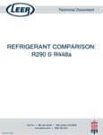 Refrigerant Comparison Leer Refrigerant Comparison Leer