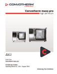 Convotherm Maxx Pro CE 6.10-6.10-10.10-10.20 - Usage