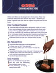 Cooking Instructions