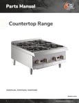 Cooking Performance Group Countertop_Range_Parts_Manual Cooking Performance Group Countertop_Range_Parts_Manual