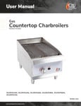 Cooking Performance Group Radiant Charbroilers User Manual