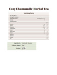 Cozy Chamomile