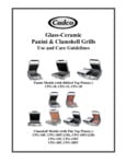 Glass-Ceramic Panini & Clamshell Grills Manual Glass-Ceramic Panini & Clamshell Grills Manual