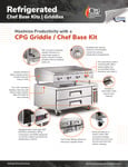 CPG Sell Sheet for COTP Refrigerated Chef Base Kits CPG Sell Sheet for COTP Refrigerated Chef Base Kits