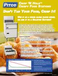 Pitco Crisp and Hold Brochure Pitco Crisp and Hold Brochure