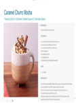 DaVinci Caramel Churro Mocha Recipe DaVinci Caramel Churro Mocha Recipe