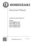 Hoshizaki DCM-752BAH Manual