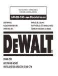 DEWALT DXAM-2260 3-SPEED PORTABLE AIR MOVE