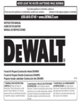 DeWalt DXH40FA Owners Manual