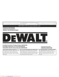 DeWalt DXH70CFAV Owners Manual DeWalt DXH70CFAV Owners Manual