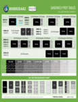 Hoshizaki Sandwich Prep Table Pan Capacity Chart Hoshizaki Sandwich Prep Table Pan Capacity Chart
