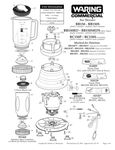 Parts Diagram - Waring BB150 Parts Diagram - Waring BB150
