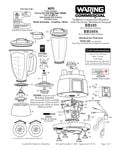 BB185, BB185S, NDG185 Parts Diagram