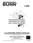 Bunn 2GPR Parts Diagram Bunn 2GPR Parts Diagram