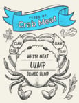 Crab Meat Diagram