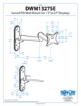 Diagram for Tripp Lite DWM1327SE Monitor Arm