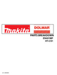 Makita EN401MP parts breakdown Makita EN401MP parts breakdown
