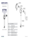 SERVER-Parts-List_Express-Dispenser-07010 SERVER-Parts-List_Express-Dispenser-07010