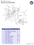 SL-808K Spare Parts Diagram w. List