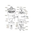 Sunkist Pro Juicer Parts Diagram Sunkist Pro Juicer Parts Diagram