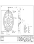 Wesco Moldon Rubber Wheel 108561 Diagram