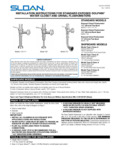 DOLPHIN Flushometer Manual DOLPHIN Flushometer Manual