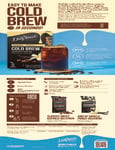 DaVinci Cold Brew Stick Sellsheet
