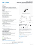 Faucet Spec Sheet Faucet Spec Sheet