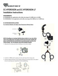 EC-HYDROGEN and EC-HYDROGEN-LF Install Instructions EC-HYDROGEN and EC-HYDROGEN-LF Install Instructions