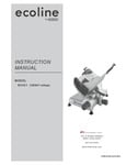 ECO12-1 Slicer Instr Manual F48186 (04-24)