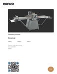 Rondo SSO605 Floor Model Sheeter Manual