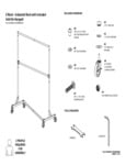 Econoco Garment Z-Rack Instructions Econoco Garment Z-Rack Instructions
