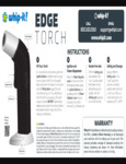 Edge torch instructions Edge torch instructions
