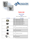 Electric_Parts_List avalon electric donut fryer