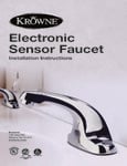 Krowne_Electronic Faucet Instruction_Manual Krowne_Electronic Faucet Instruction_Manual