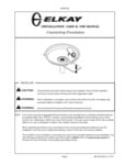 Elkay 438DRKR10C Countertop Drinking Fountain Manual