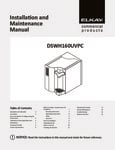 Elkay 438DSW16UVPC Water Dispenser Hot Chilled Sparkling Manual Elkay 438DSW16UVPC Water Dispenser Hot Chilled Sparkling Manual