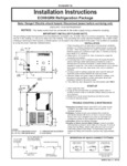 Elkay ECH8GRN Refrigeration Package Instructions Elkay ECH8GRN Refrigeration Package Instructions