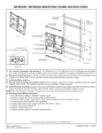Elkay MFWS200 Mounting Frame Instructions Elkay MFWS200 Mounting Frame Instructions