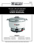 Emperor's Select 110 Cup/140 Cup Gas Rice Cooker and Warmer