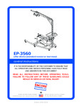 EP-3560_Control Instruction Booklet_5.5 x 8.5_(Parts List)_spread EP-3560_Control Instruction Booklet_5.5 x 8.5_(Parts List)_spread