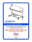 EP-6450-60_Full Instruction Booklet_5.5 x 8.5_(Parts List)_spread EP-6450-60_Full Instruction Booklet_5.5 x 8.5_(Parts List)_spread
