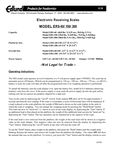 Manual ERS-60/150/300 Manual ERS-60/150/300