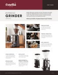 Estella Espresso Grinder Sell Sheet