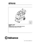ET610 Parts List ET610 Parts List