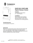 EVNT3-SS Mounting Template