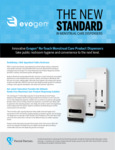 Evogen® No-Touch Menstrual Care Product Dispensers Sell Sheet Evogen® No-Touch Menstrual Care Product Dispensers Sell Sheet
