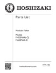 F-422 parts list
